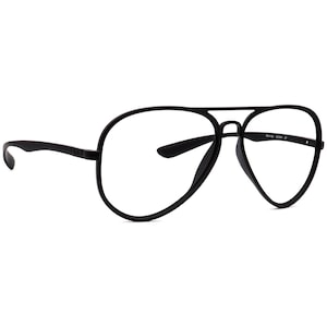 Ray-Ban Sunglasses Frame Only LiteForce RB 4180 W3364 Matte Black Aviator Italy 58 mm image 1