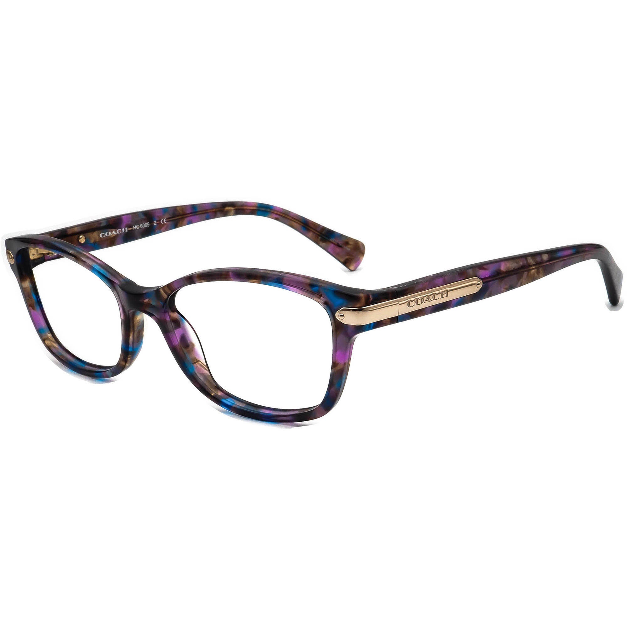 Coach HC 6065 5288 Lanie Confetti Purple‎ Eyeglasses Frames 49-17-135 Coach Women main image 4