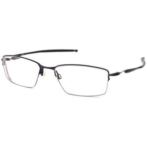 Gafas de sol Oakley para hombre OX5113-0456 Lizard Polished Midnight Half Rim Frame 56[]18 135 imagen 3