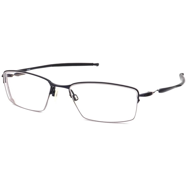 Gafas de sol Oakley para hombre OX5113-0456 Lizard Polished Midnight Half Rim Frame 56[]18 135 imagen 3