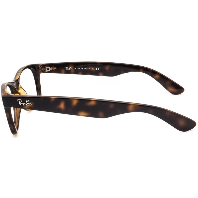 Gafas de sol Ray-Ban Montura única RB 2132 New Wayfarer 902 Havana pulida Cuadrada Italia 52 mm imagen 5