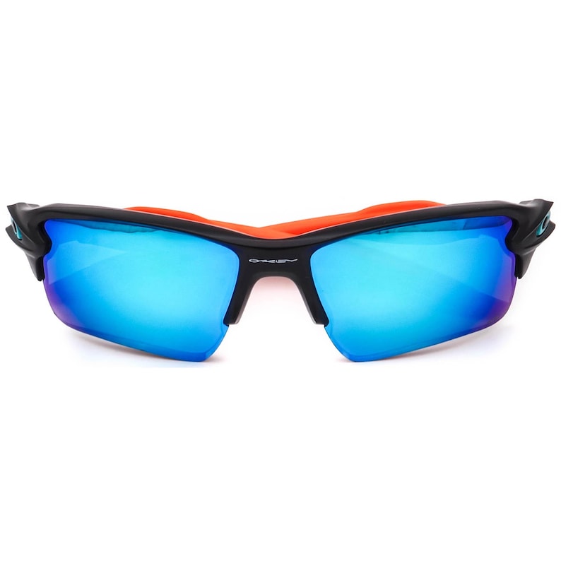 Oakley Men's Rx Sunglasses Frame Only NFL Flak 2.0 OO9188-D559 Matte Black/Orange Half Rim 59 mm image 6