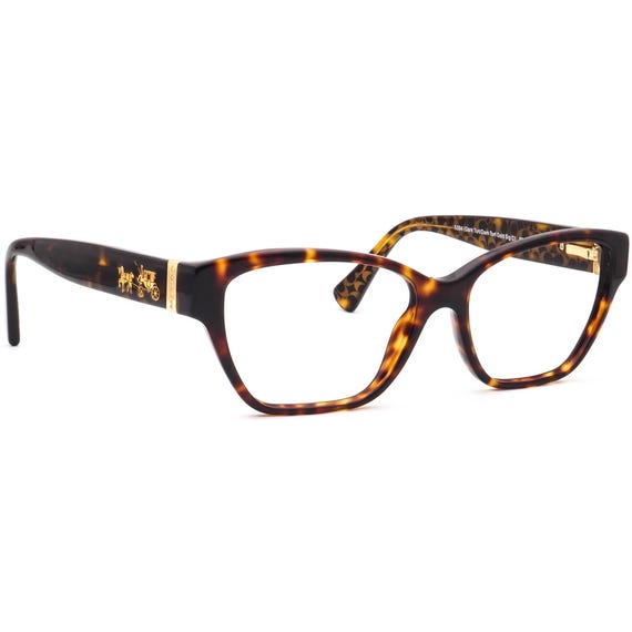 Lunettes de vue femme Coach HC 6088 5394 Écaille foncée/Écaille - Technical View