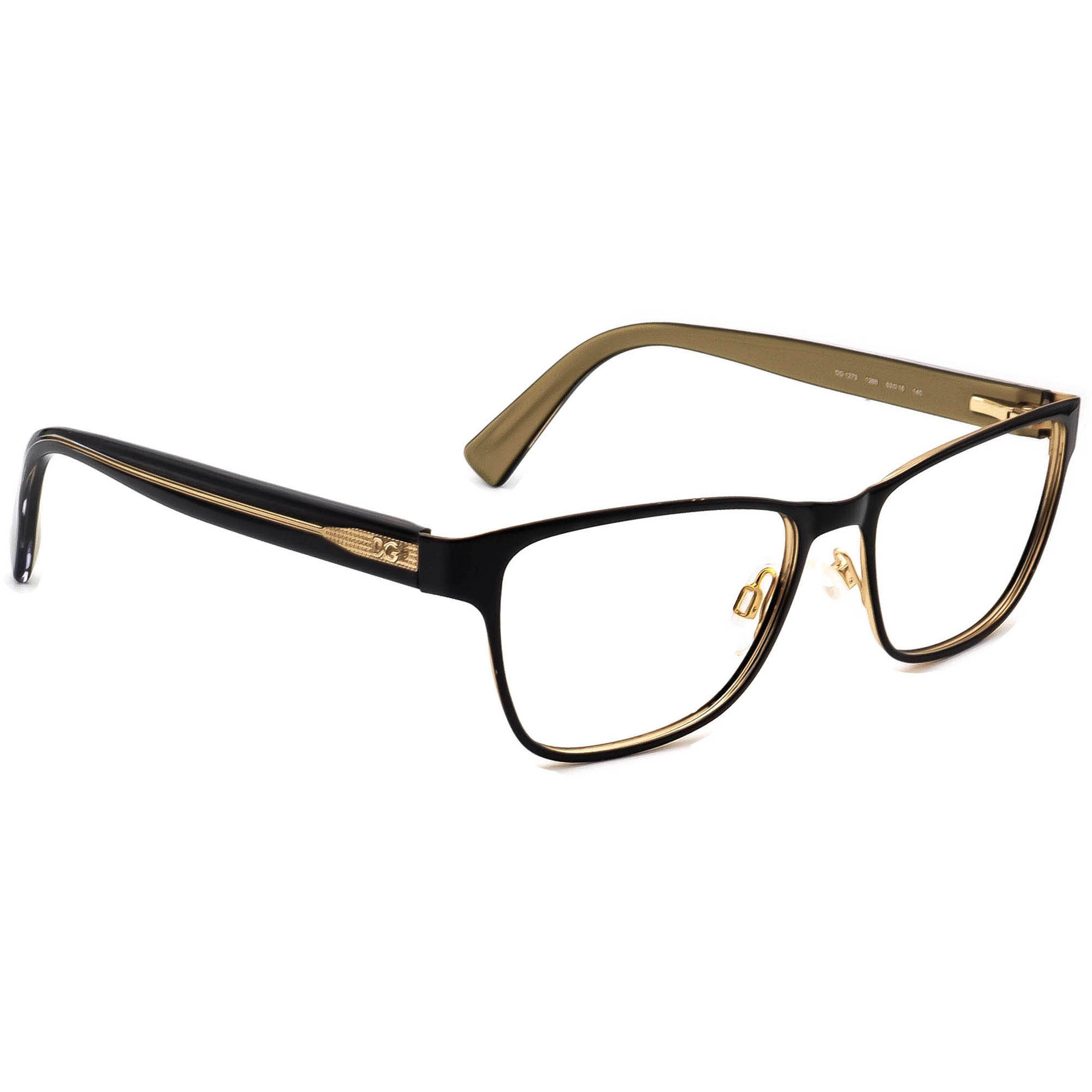 Dolce & Gabbana Woman’s Gold Metal Brown Eyeglasses Frame DG1273 Chanel Case Dolce & Gabbana Woman main image 3