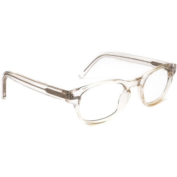 Warby Parker Eyeglasses Miles 104-500 Clear Oval F