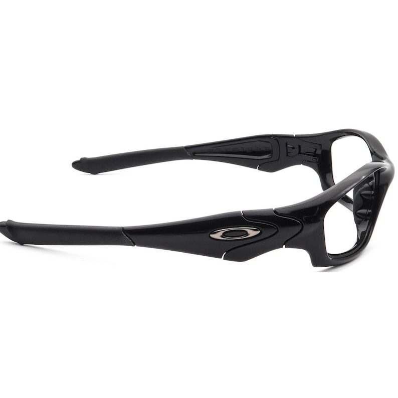 Oakley Brillengestell Nur 04-325 Straight Schwarz Wrap USA 61 mm Bild 4