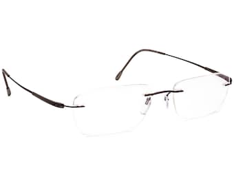 Silhouette Brillen 7719 40 6054 Titanbraun Randloser Rahmen Österreich 53[]19 145