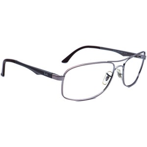 Ray-Ban Sunglasses Frame Only RB 3484 004/51 Gunmetal Pilot Metal Italy 63 mm