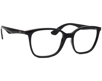 Occhiali da vista Ray-Ban RB 7066 2000 Montatura quadrata nera lucida 54[]17 145