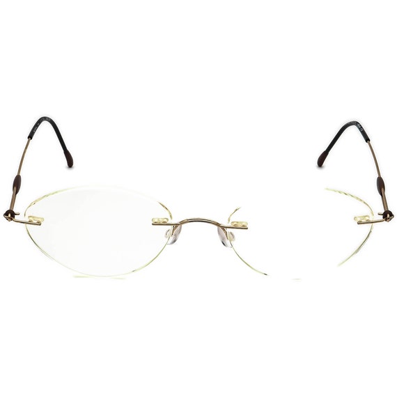 Silhouette Eyeglasses M 7374 /20 V 6059 Titan Gol… - image 2