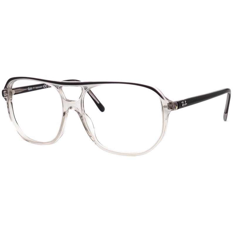 Ray-Ban Sonnenbrillengestell Nur Bill One RB 2205 1396/B1 Transparent Grau Quadrat 60 mm Bild 3