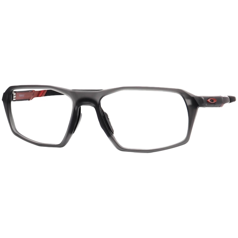 Oakley Eyeglasses OX8170-0256 Tensile Satin Grey Smoke Square Frame 56[]17 138 image 3