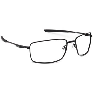Oakley Sunglasses Frame Only OO4075-01 W Square Wire Polished Black Metal 60 mm image 1