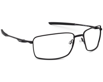 Oakley Sunglasses Frame Only OO4075-01 W Square Wire Polished Black Metal 60 mm