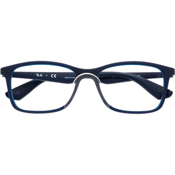 Ray-Ban Eyeglasses RB 7047 5450 Matte Blue Rectan… - image 6