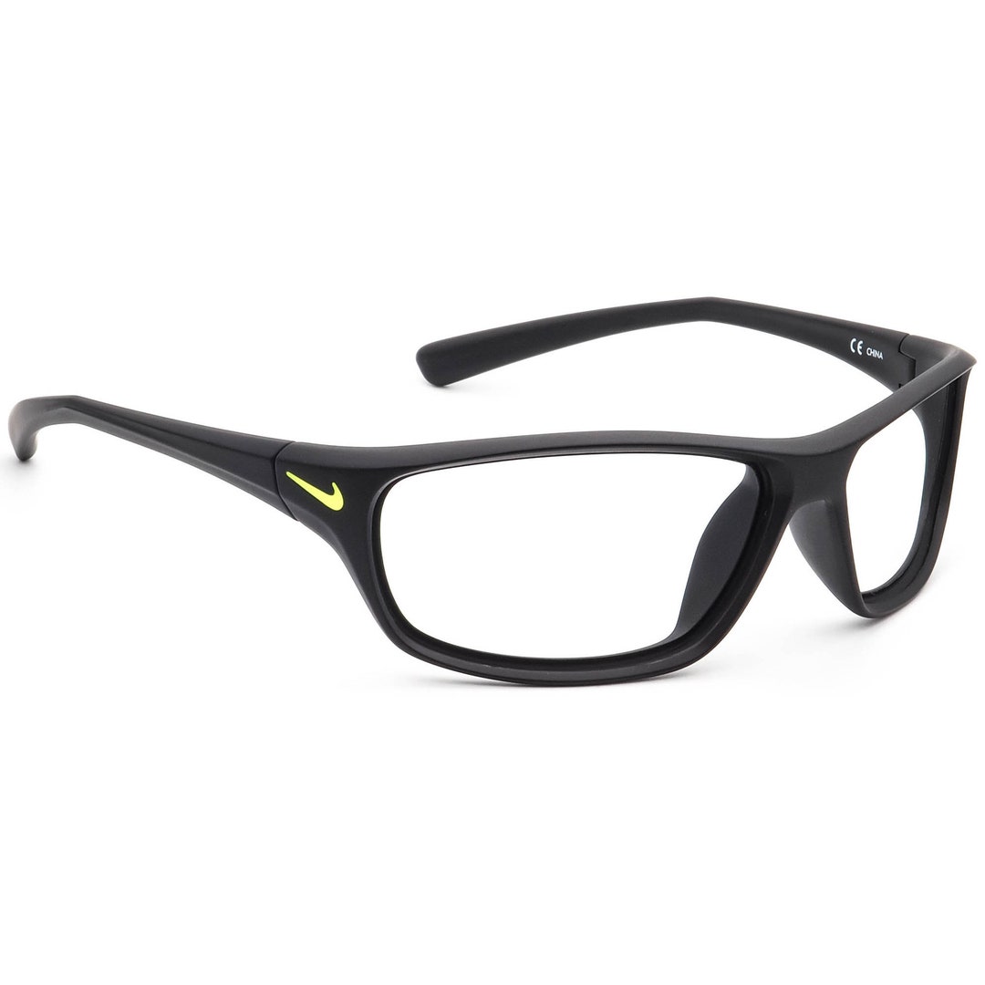 Nike Men's Sunglasses Frame Only EV0603 007 Rabid Matte Black Wrap 64