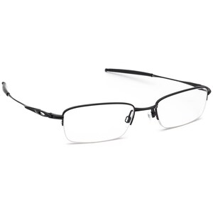 Oakley Eyeglasses OX3144-0151 Spoke 0.5 Polished Black Half Rim Metal 51[]19 140