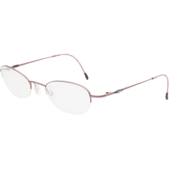 Silhouette Eyeglasses M 6467 /45 V 6051 Pink Half… - image 3