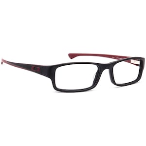 Oakley Men&#39;s Eyeglasses OX1066-0453 Servo Black Brick Rectangular Frame 53[]18 140