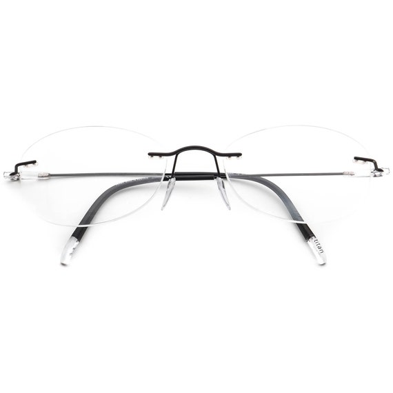 Silhouette Eyeglasses 5500 70 9140 Titan Black Ri… - image 6