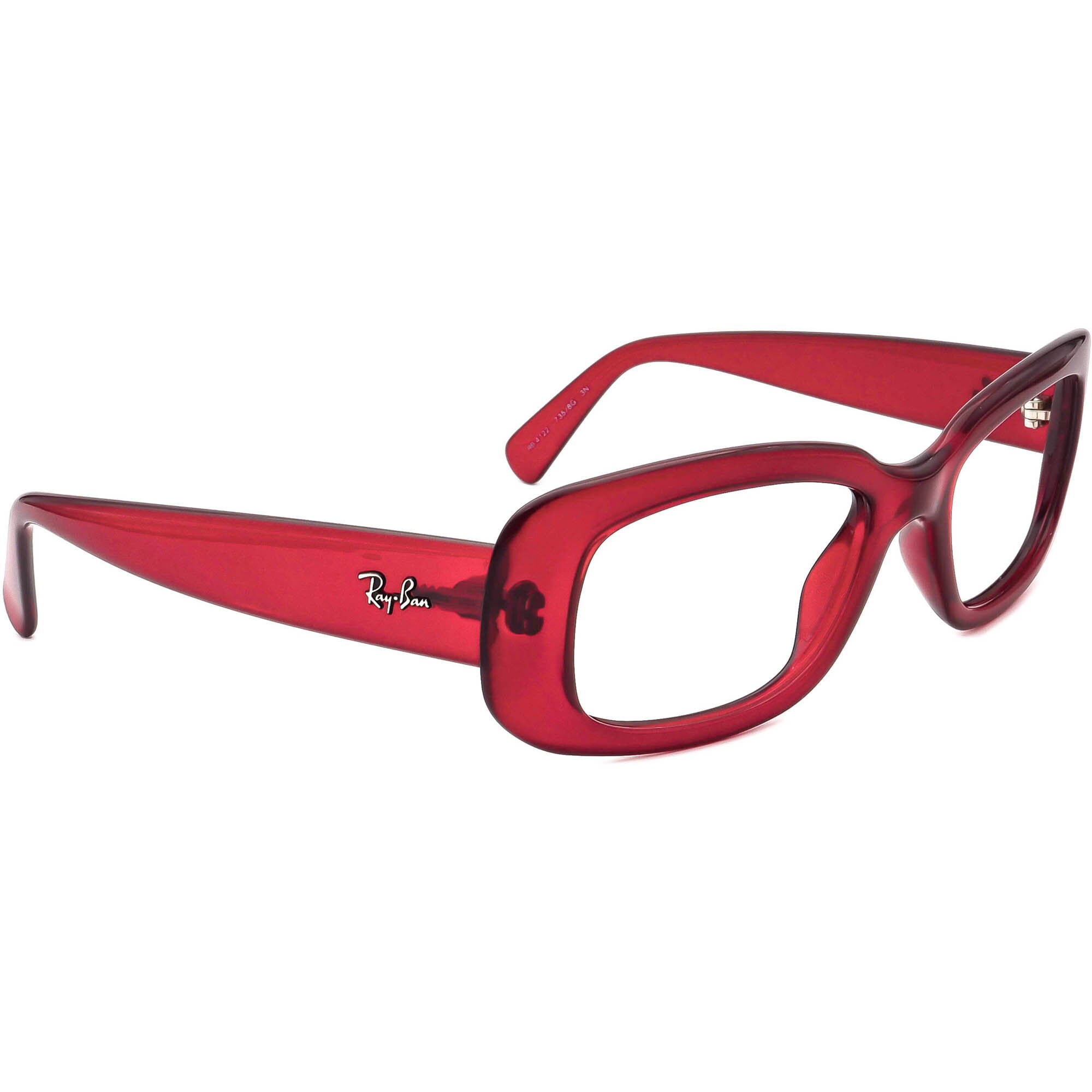Set of 7 Red Rectangle Sunglasses Red Thick Hipster Rectangle Tinted Sunglasses with Red  main image 3