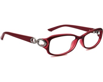 Gafas Christian Dior CD3177 J2Y Borgoña Marco rectangular Italia 52[]15 125