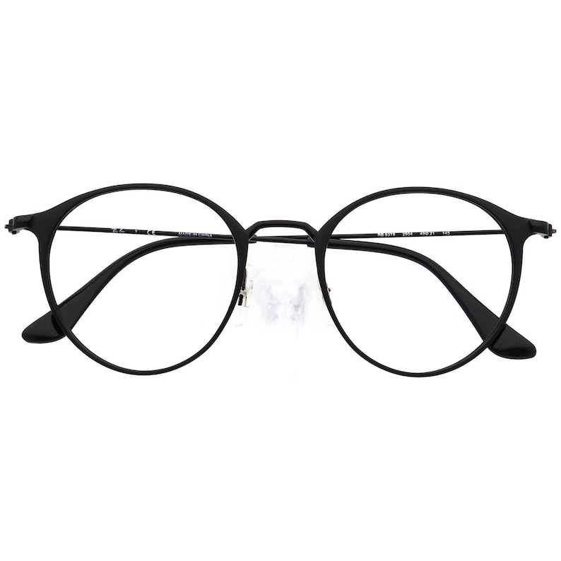 Ray-Ban Eyeglasses RB 6378 2904 Black Round Metal Frame 49[]21 145 image 6