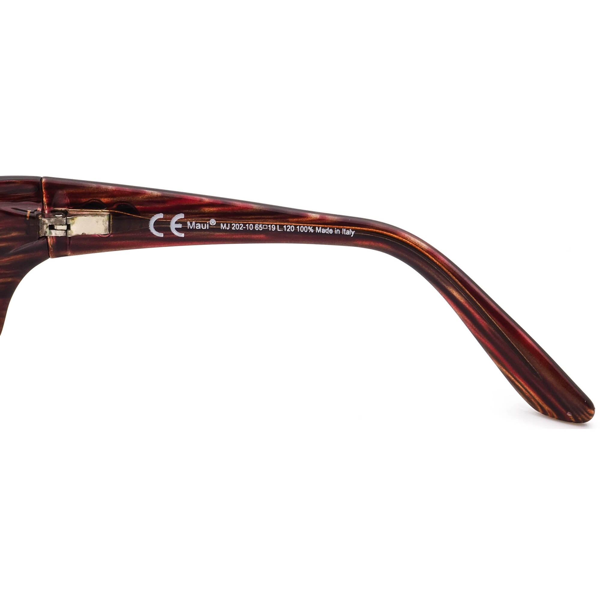 Maui Jim Sunglasses Frame Only MJ 202-10 Peahi Tortoise Wrap  display picture 1