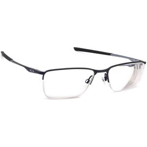 Lunettes de vue Oakley pour homme OX3218-0356 Douille 5,5 demi-cerclée minuit mat en métal 56[]18 140