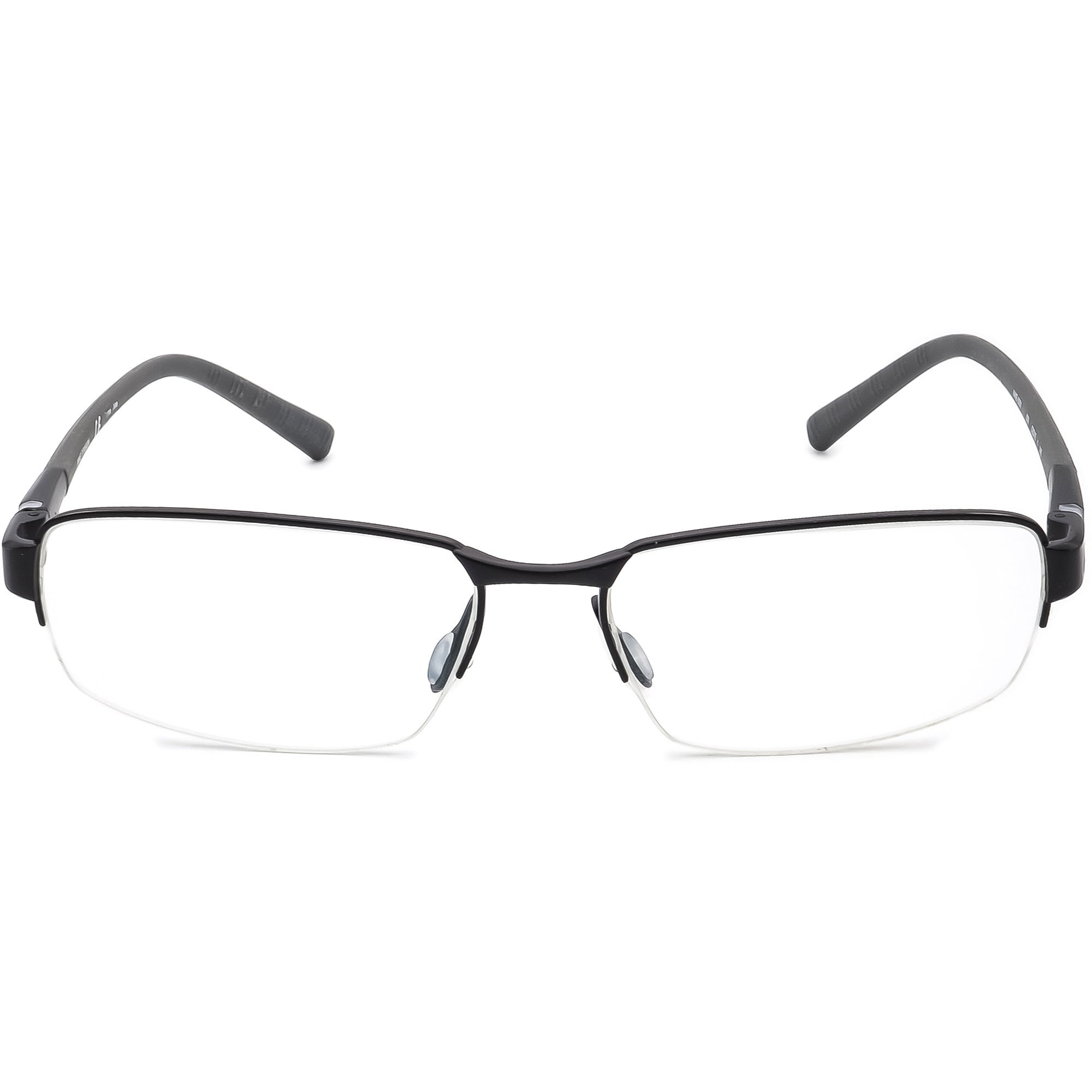 trimmen goochelaar Roei uit Nike Eyeglasses 6051 009 Titanium Black/matte Gray Half Rim - Etsy Norway