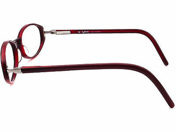 Exess Eyeglasses MOD. 52280 COL 171 Burgundy Oval… - image 4