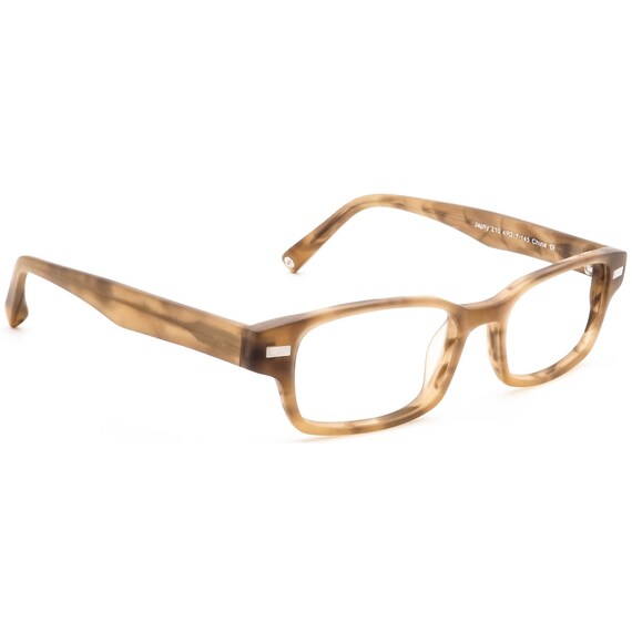 Warby Parker Brown Matte Eyeglasses with Case Warby Parker Tobias M 814 Woodgrain Tortoise Matte  main image 2