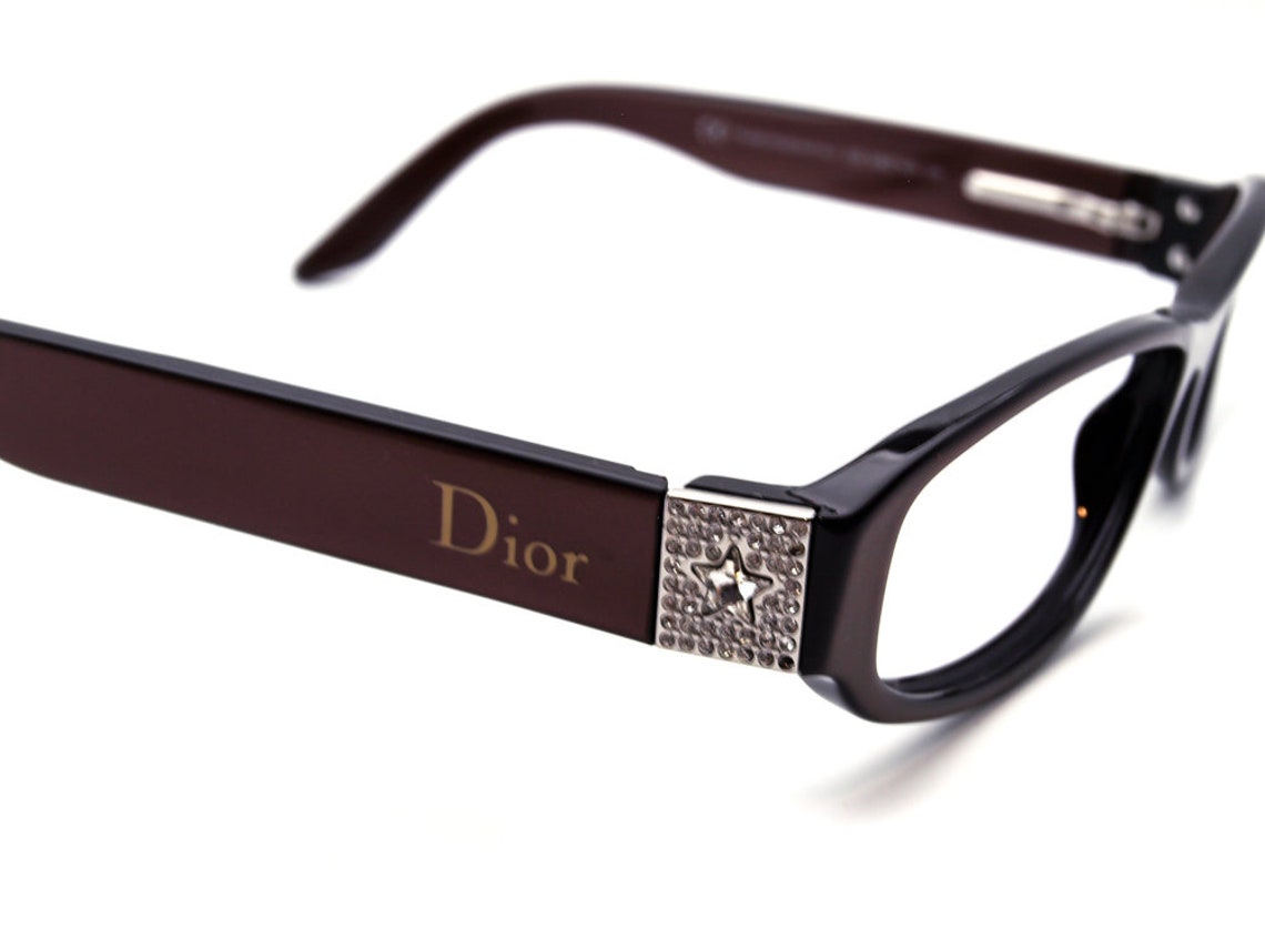 Dior Eyeglasses CD3102 N3D Brown Rectangular Frame Italy 5116 Etsy UK
