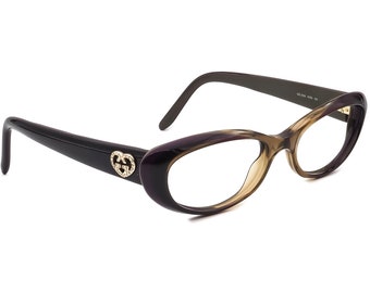 Gucci Eyeglasses GG 3515 WO9 Plum/Green Gradient Cat Eye Frame Italy 51[]17 135