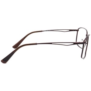 Ray-Ban Brillengestell Nur RB 3501 012/83 Dark Brown Viereck Metal Italy 61 mm Bild 4