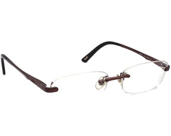 Dolce Gabbana Eyeglasses D&G 5071 012 Brown Rimless Metal Frame 51[]15 135