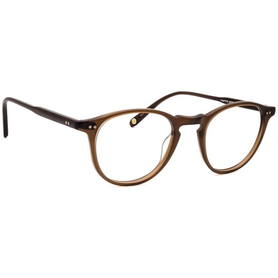 Garrett Leight Eyeglasses Hampton MESP Matte Brow… - image 1