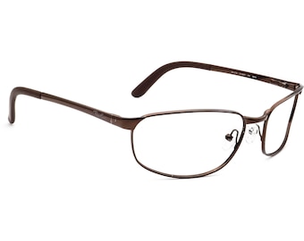 Ray-Ban Sunglasses Frame Only RB 3175 Flight 014 Brown Wrap Metal Italy 60 mm