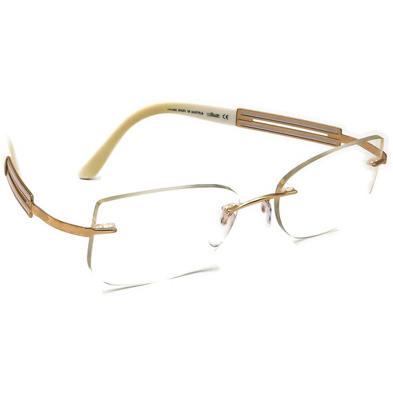 Silhouette Eyeglasses 6720 20 6053 Titan Gold Rimless Frame  display picture 1
