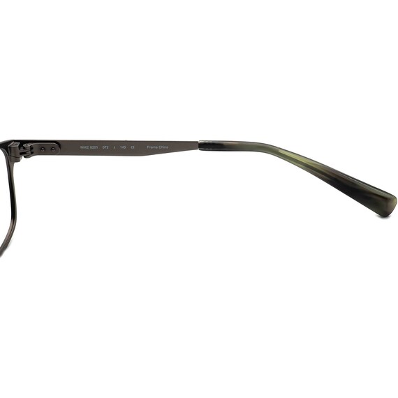 Nike Eyeglasses 8201 072 Gunmetal Rectangular Met… - image 8