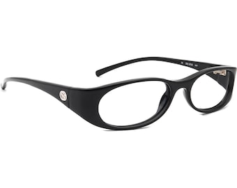 Gucci Women's Eyeglasses GG 2512 807 Black Oval Wrap Frame Italy 50[]16 125