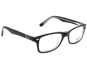 Lunettes de vue Ray-Ban Junior RB 1531 3529 Noir sur monture en corne transparente 48[]16 130