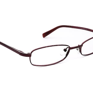 Gucci Women&#39;s Eyeglasses GG 1708 3M9 Purple Oval Metal Frame Italy 49[]18 135