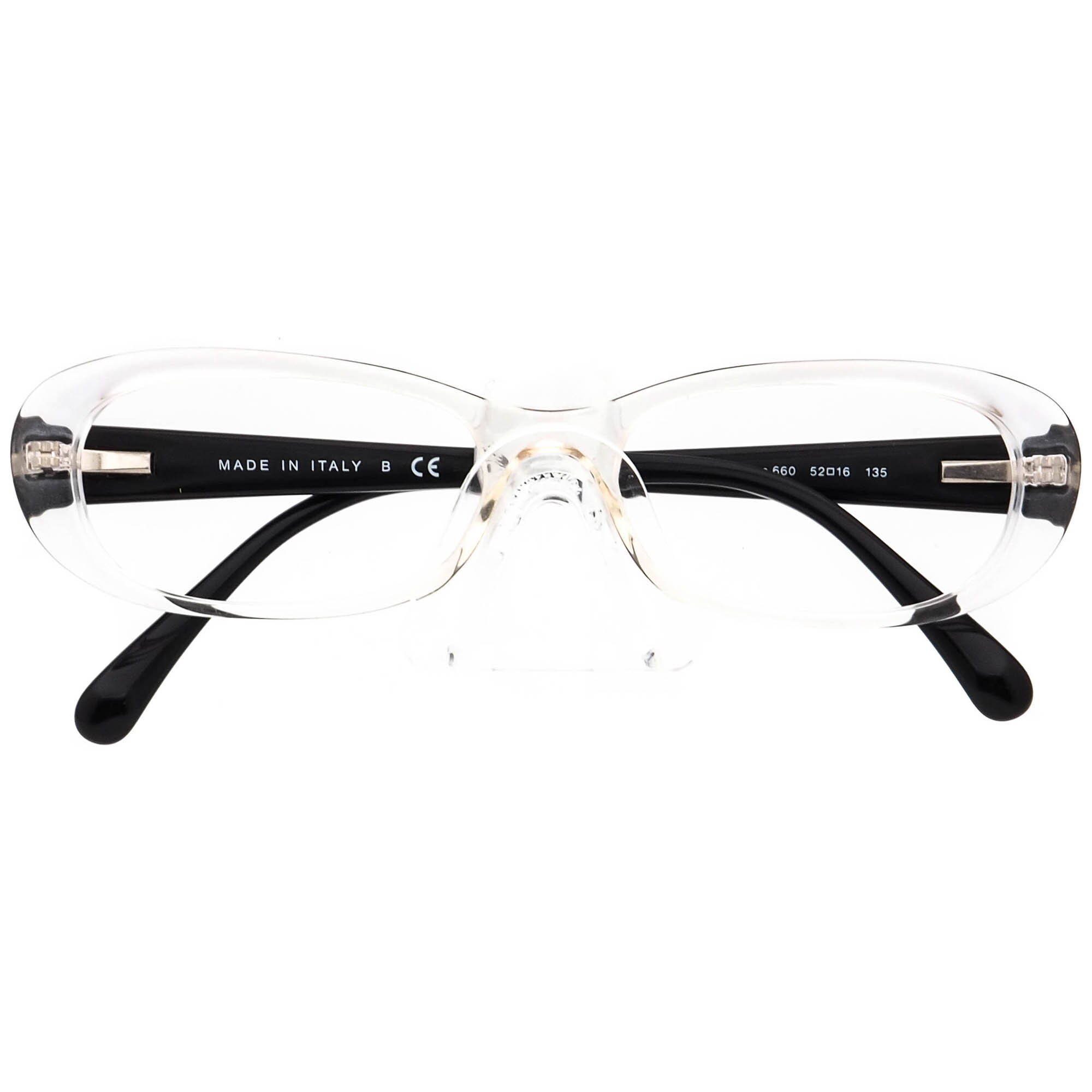 Chanel Eyeglasses 3186 C.660 Clear/black Rectangular Italy -  Norway