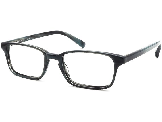 Warby Parker Eyeglasses Hardy 175 Striped Pacific… - image 3