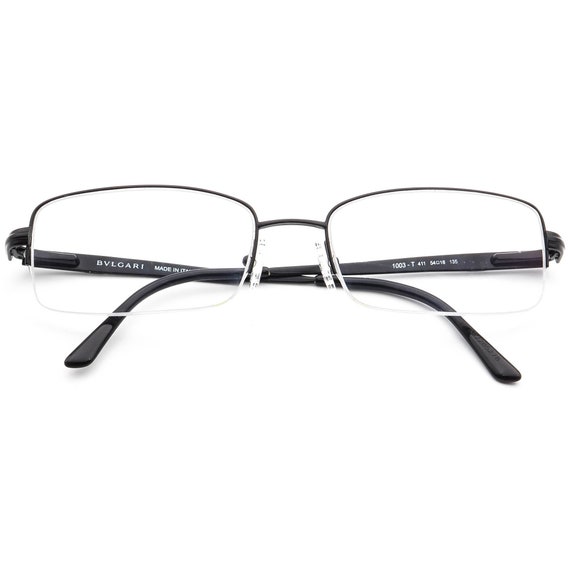 Bvlgari Men's Eyeglasses 1003-T 411 Black Half Ri… - image 6
