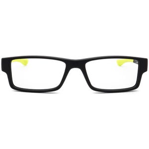 Oakley Junior Eyeglasses OY8003-0550 Airdrop XS Satin Black/Neon Green Rectangular Frame 50[]15 126 image 2