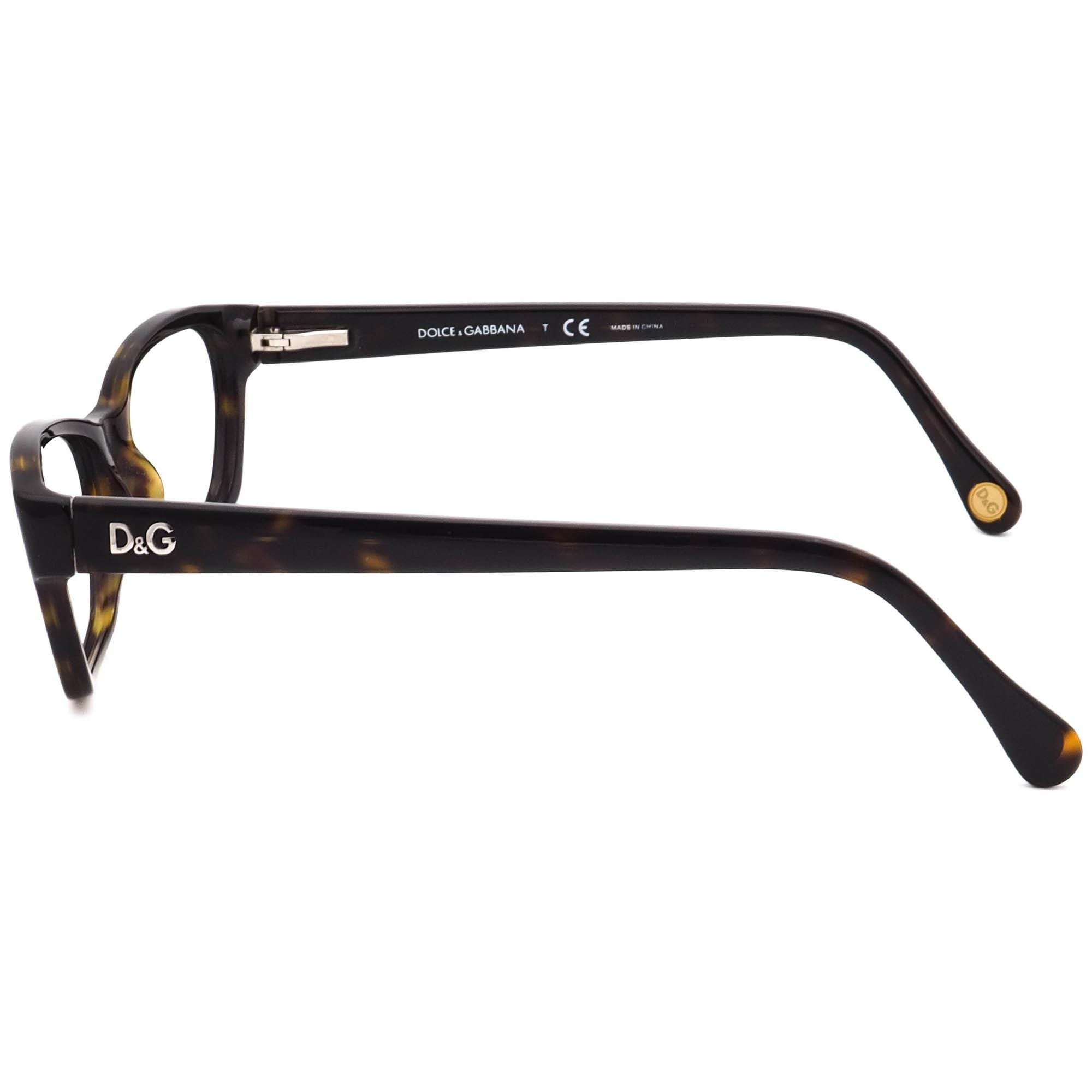 ?️Dolce&Gabbana DD1216 502 Eyeglasses 50/16 135 /KAK518?️​ Dolce & Gabbana D&G Eyeglasses DD1216 502 Tortoise, Size 50  main image 3