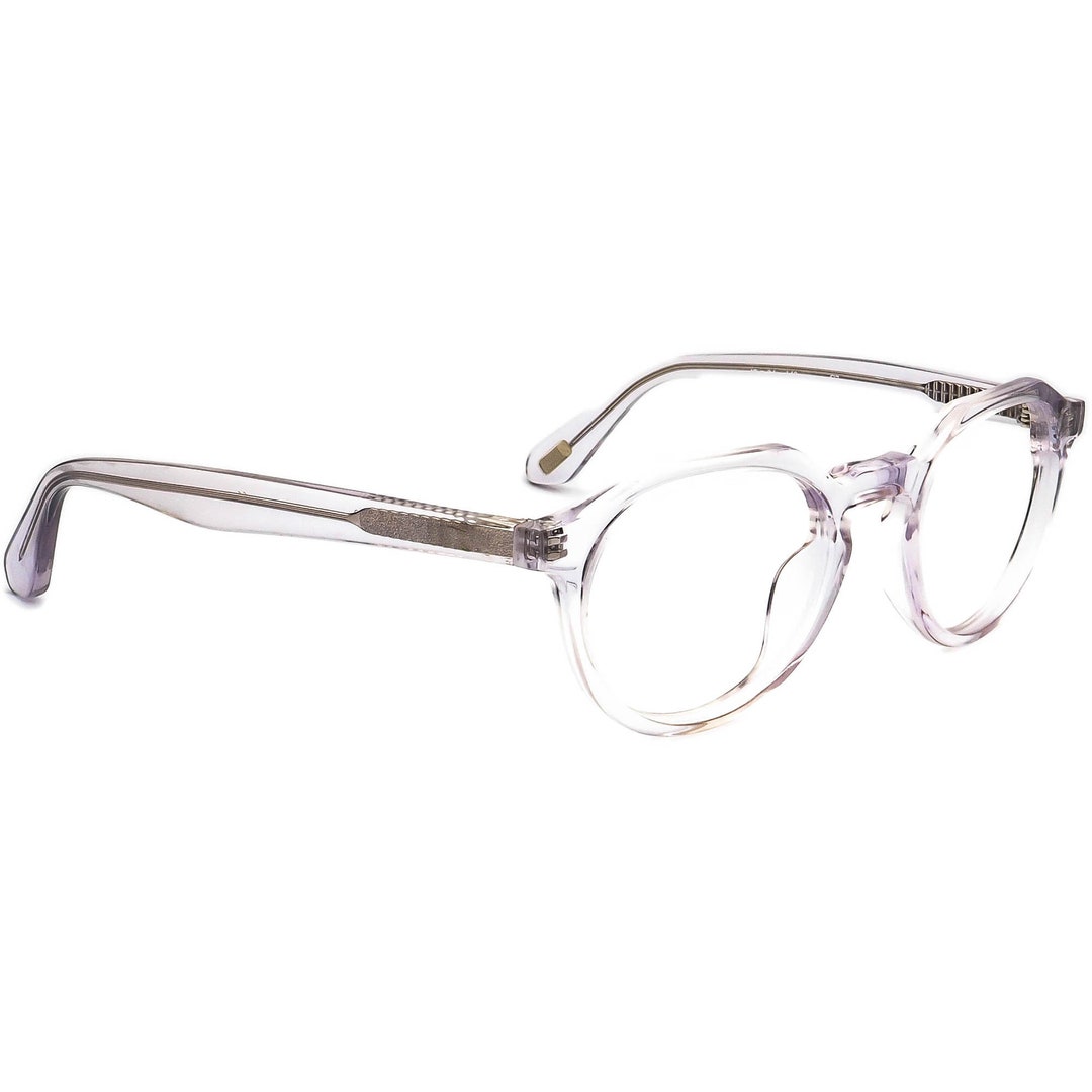 See Eyewear Eyeglasses 4640 C7 Clear Oval Frame 4724 140 Etsy