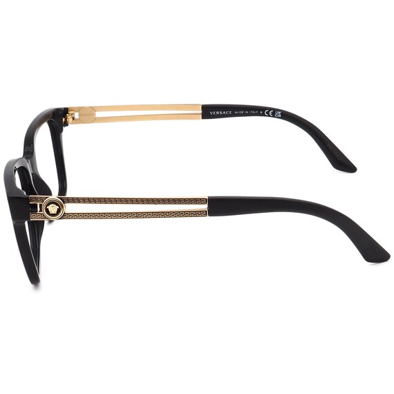 Versace Eyeglasses MOD. 3218 GB1 Black/Gold Squar… - image 5